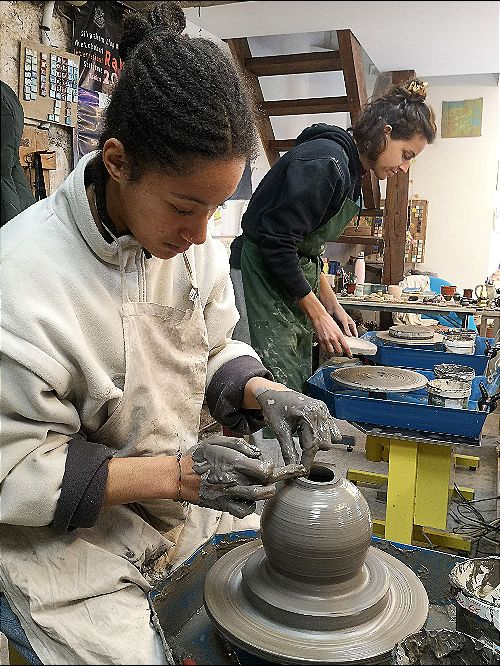 Formation tournage en céramique