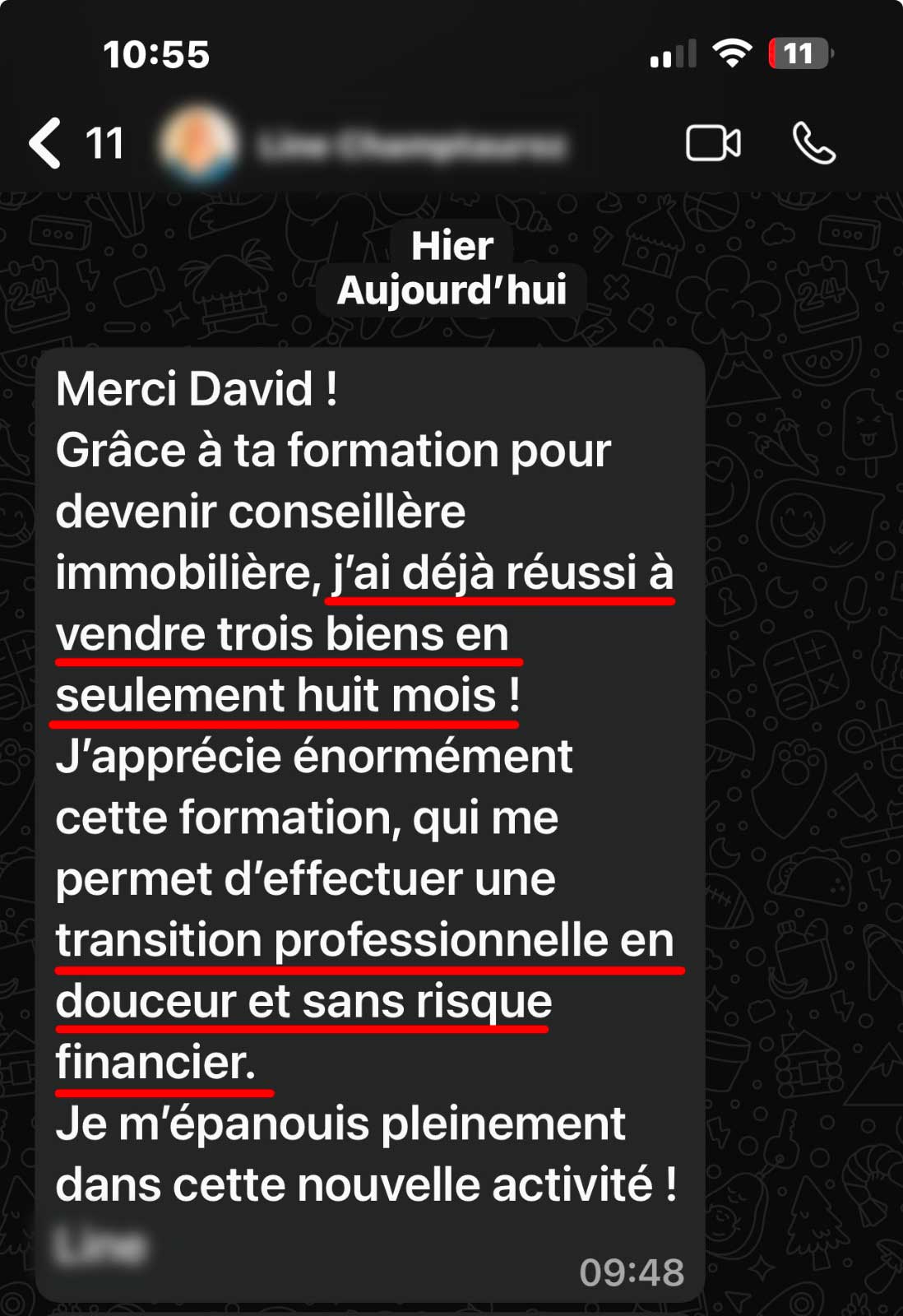 Trois biens en seulement huit mois