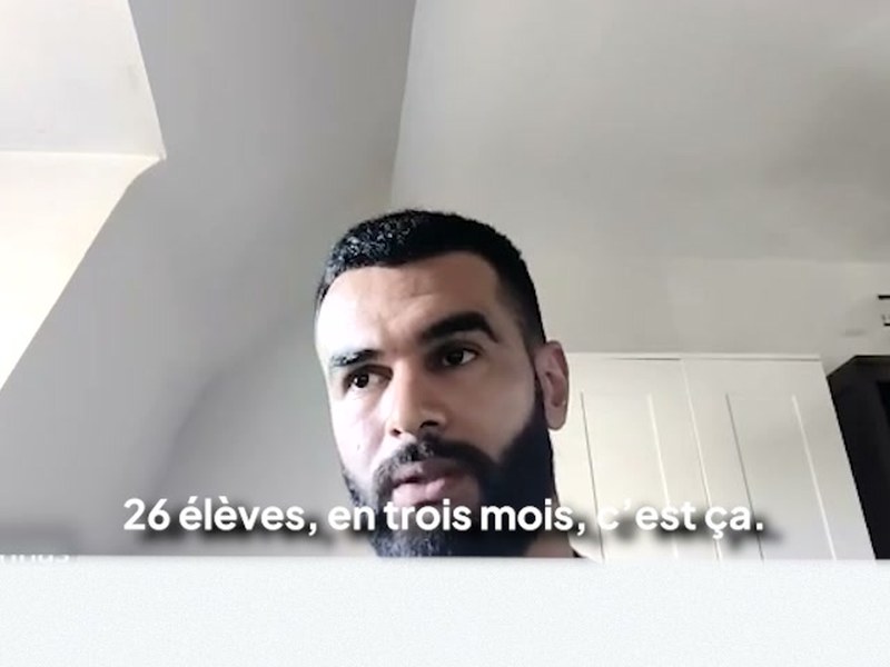 Rédha, ancien professeur d'éco-gestion