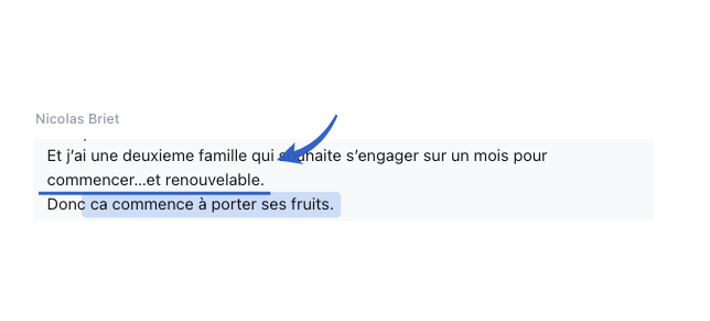 Message reçu d’un prof accompagné — nicolas briet renouvelable