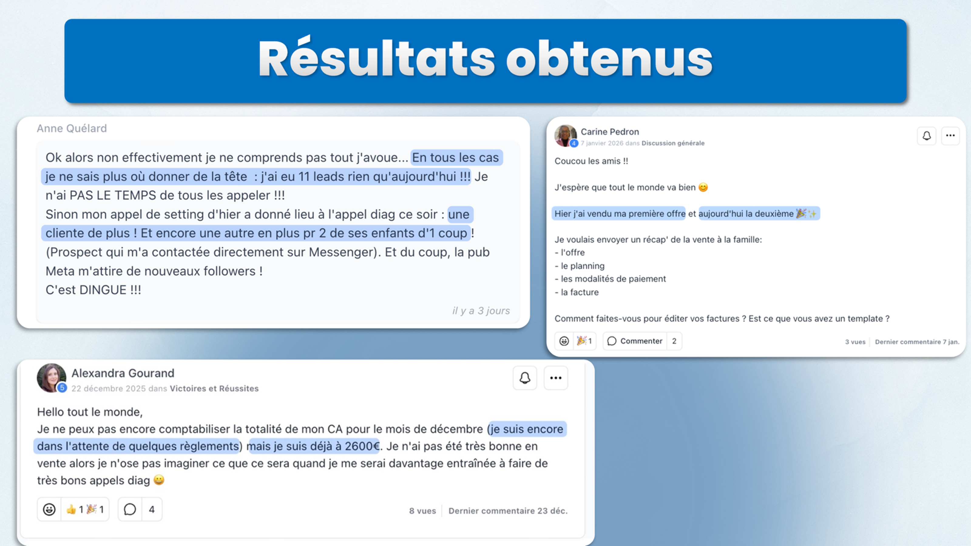 Message reçu d’un prof accompagné — 13
