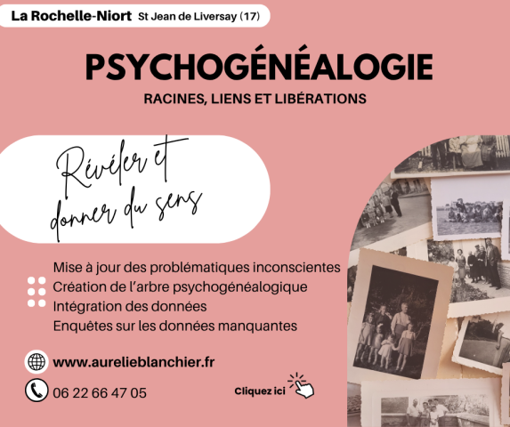 Accompagnement Psychogénéalogie avec Aurélie Blanchier