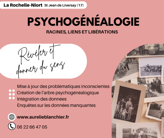 Psychogénéalogie avec Aurélie Blanchier - Sag'i-terre