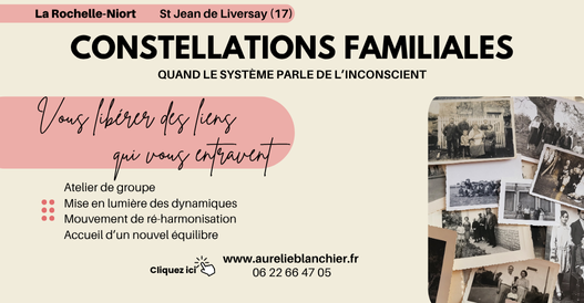 Atelier Constellation Familiale La Rochelle Aurélie Blanchier
