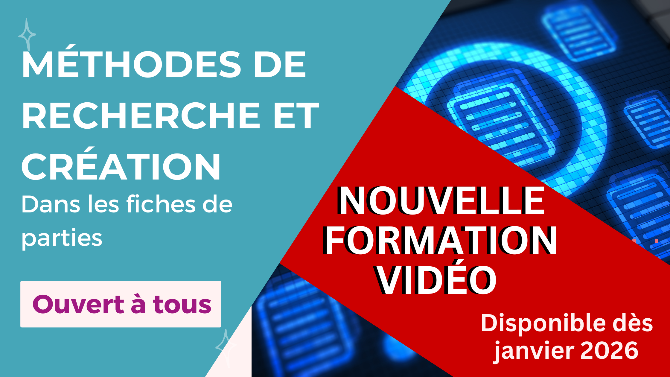 Nouvelle formation janvier 2026
