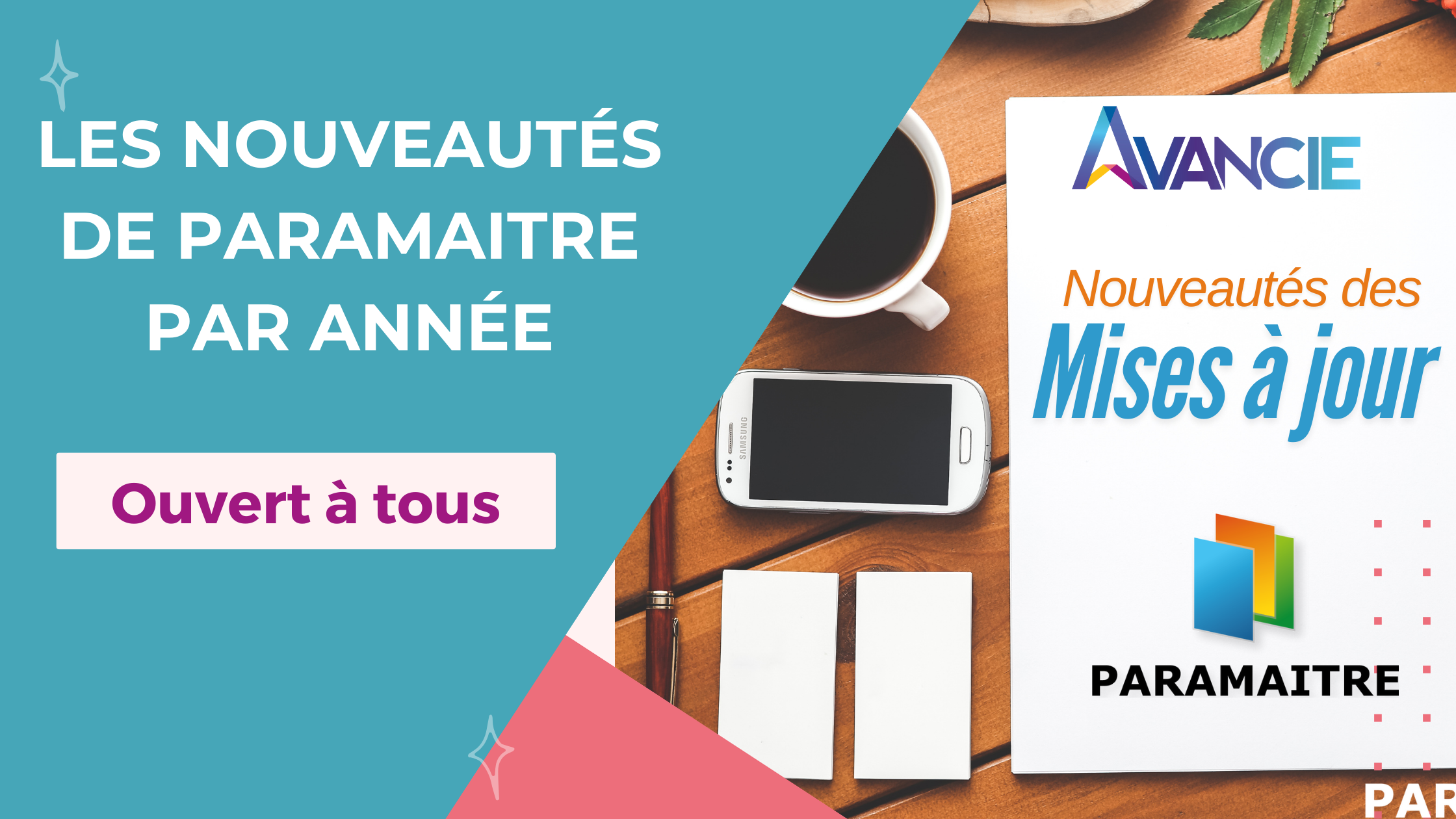 Nouveautés de ParaMaitre