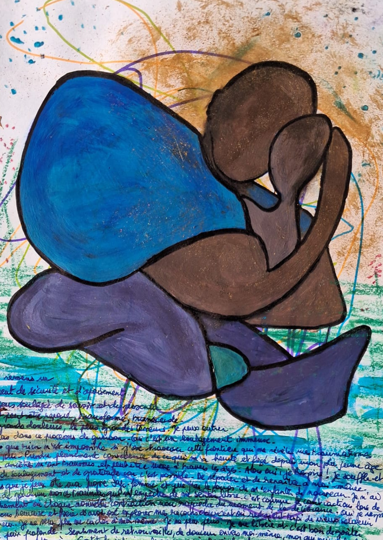 Création artistique Ensemble après les tempêtes par Béatrice Ramsamy