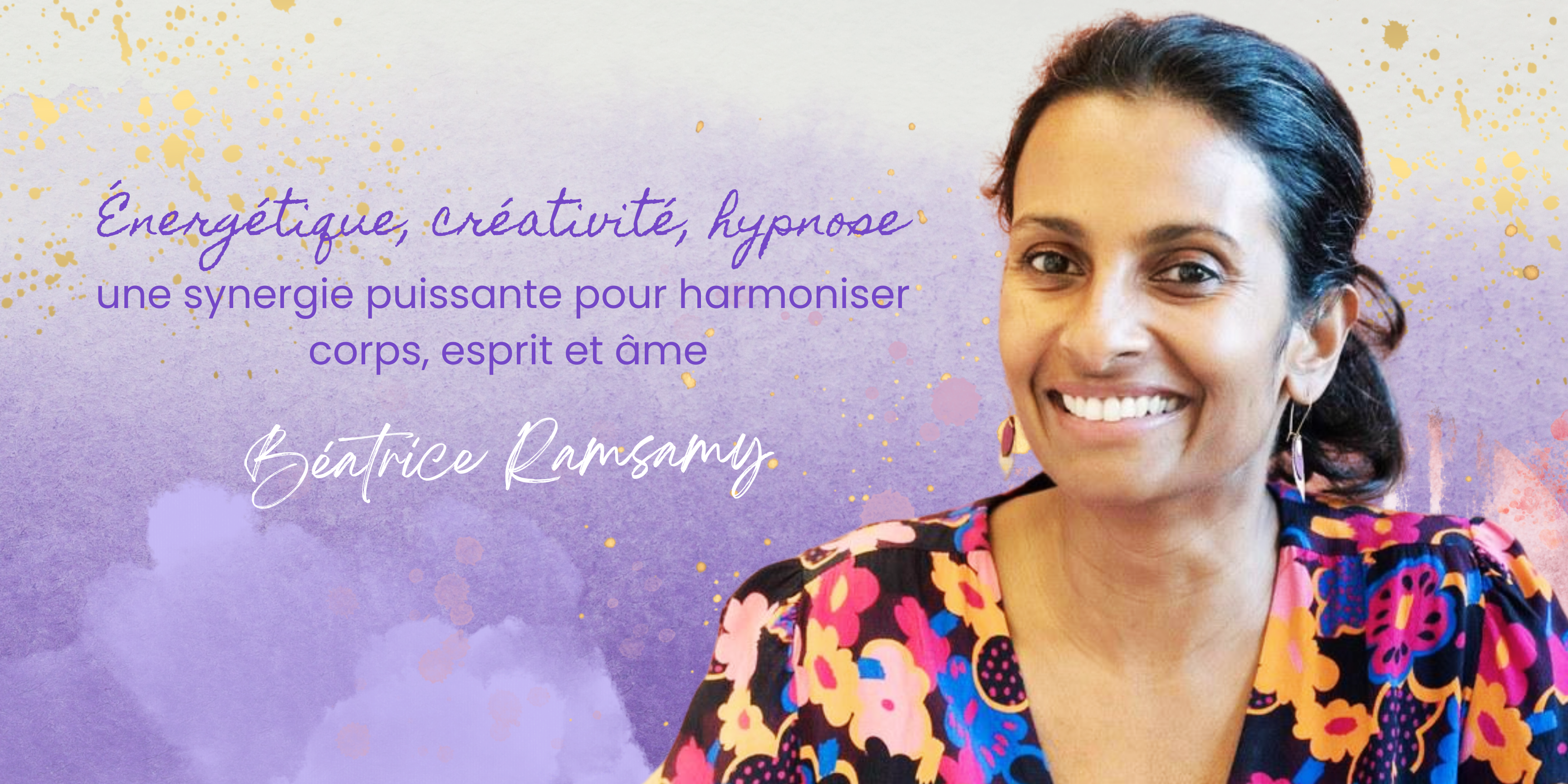 Illustration Beatrice RAMSAMY thérapeute en Logosynthèse® et en hypnose pour libérer les blocages émotionnels et traumatismes