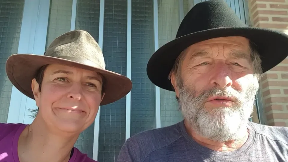 Sylvie et Jean-Philippe sur le chemin de Compostelle