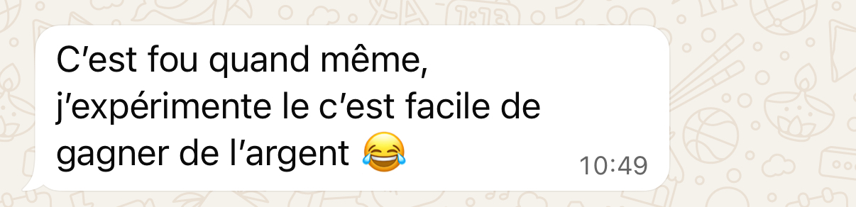 Témoignage client F