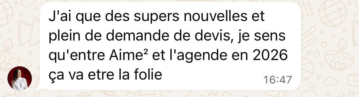 Témoignage client