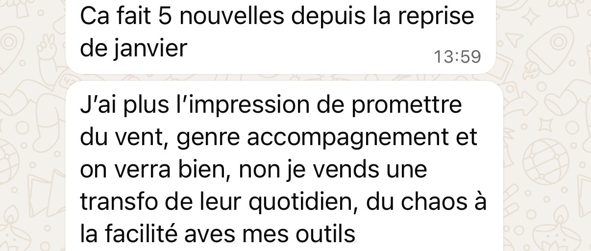 Témoignage client A