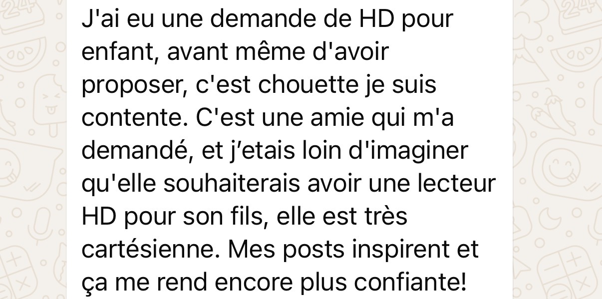 Témoignage client I