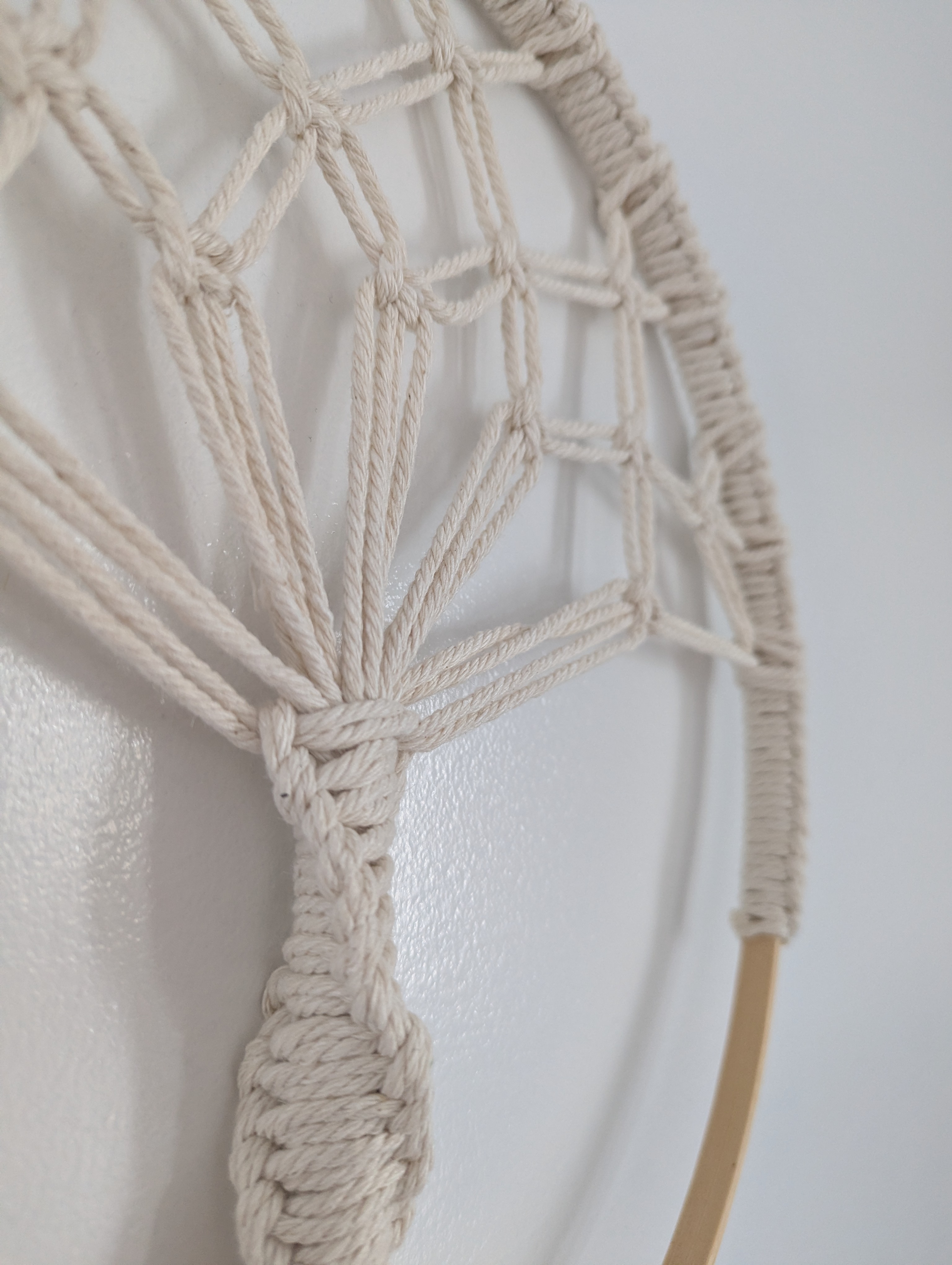 Arbre de vie en macramé Samsara 12 pouces fait main à Drummondville Québec - Sandrine Bizon