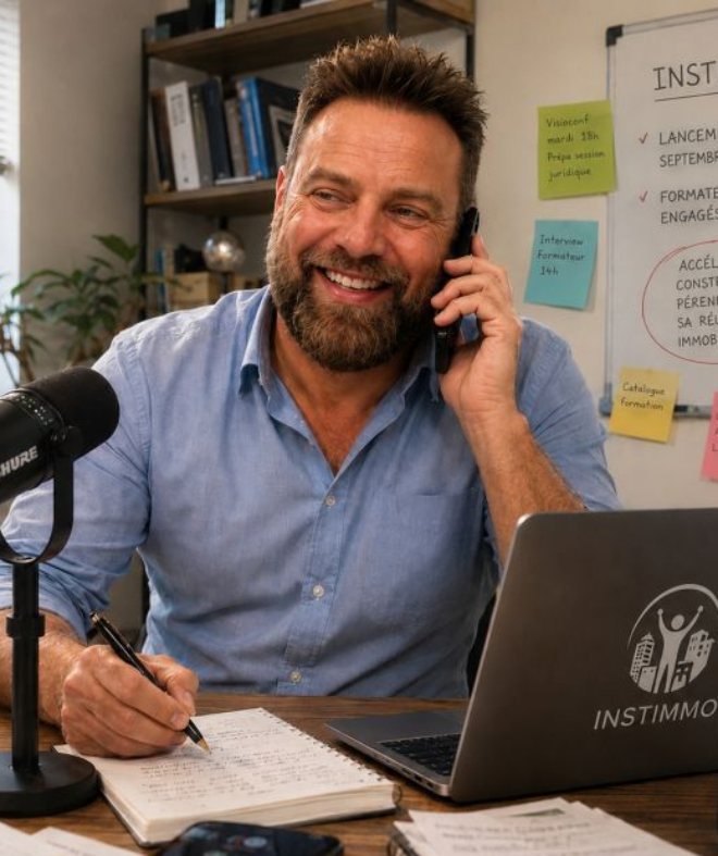 Cyril Lollichon, formateur Instimmo
