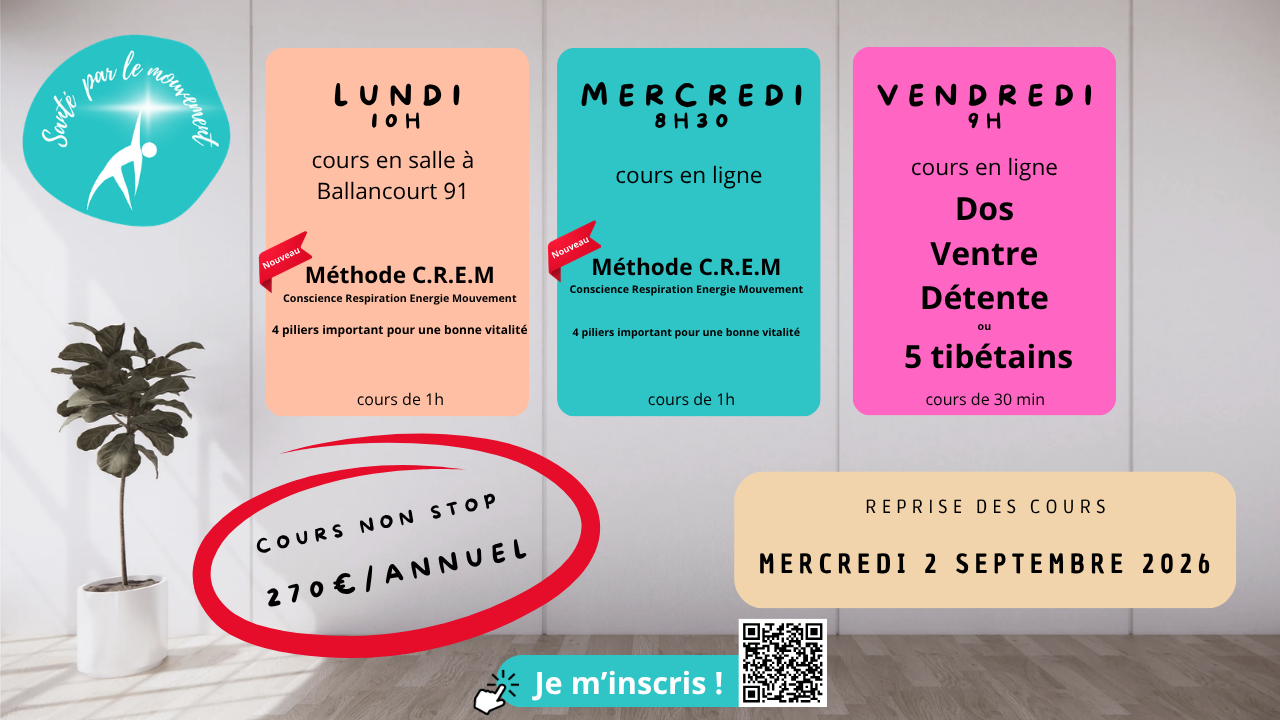 Planning des cours 2023-2024