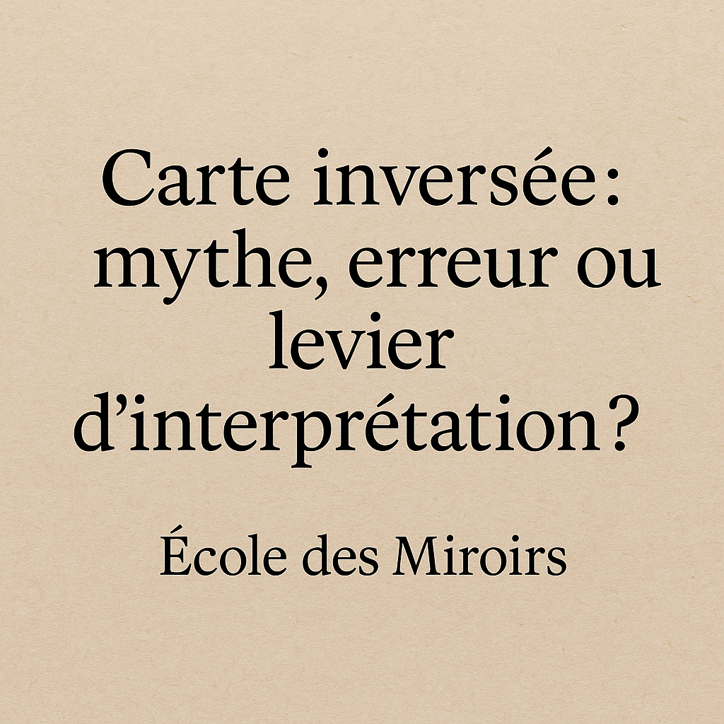 Carte Inversée Carte Inversée