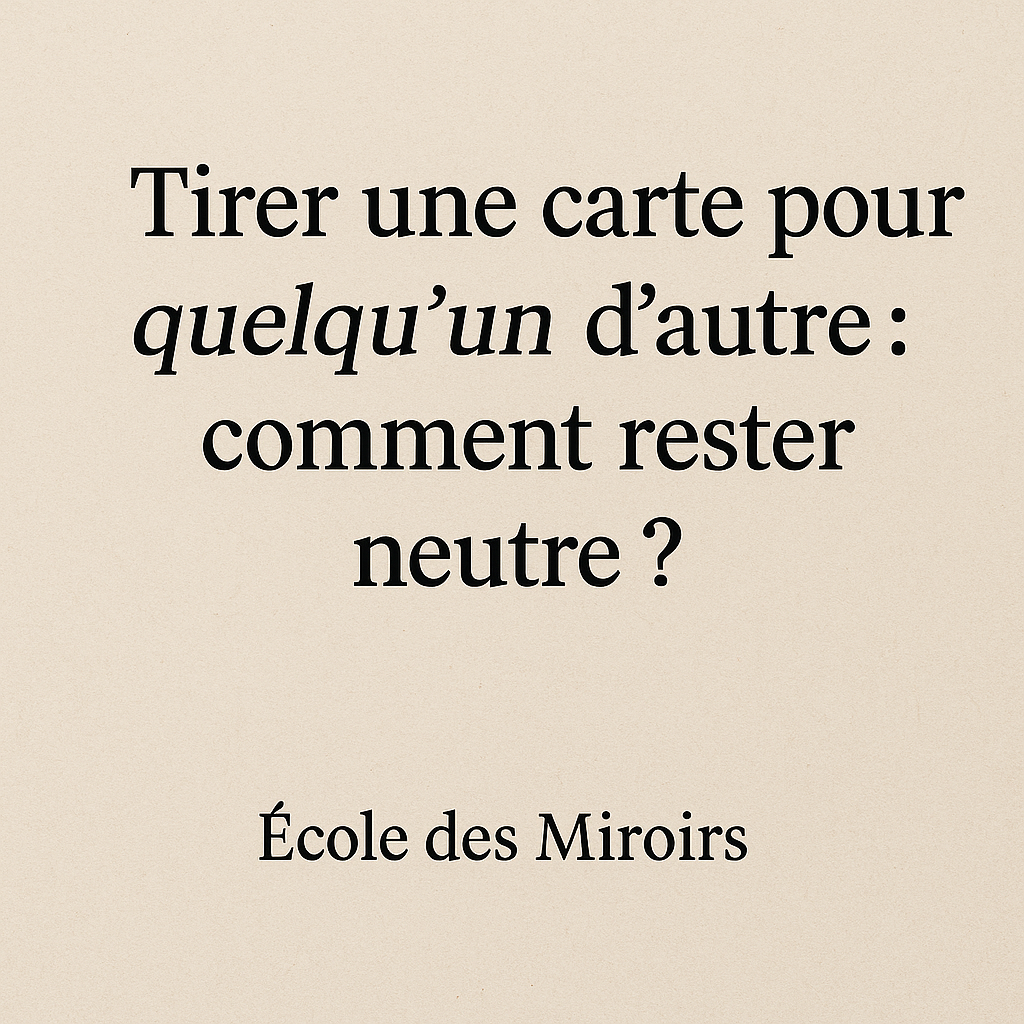 L'intuition en cartomancie
