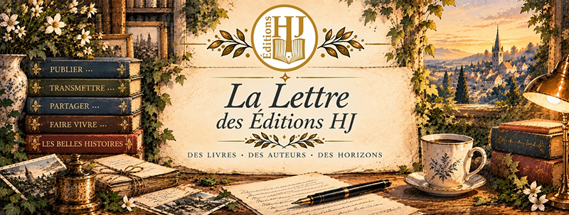 Bannière Lettre des Éditions HJ