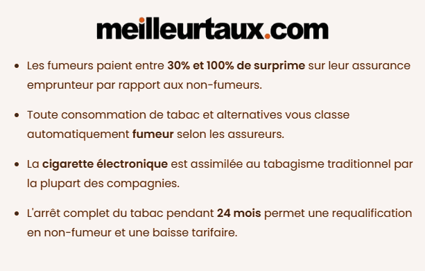 Les délais pour redevenir non-fumeur selon les assurances
