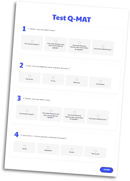 Passer le test Q-MAT