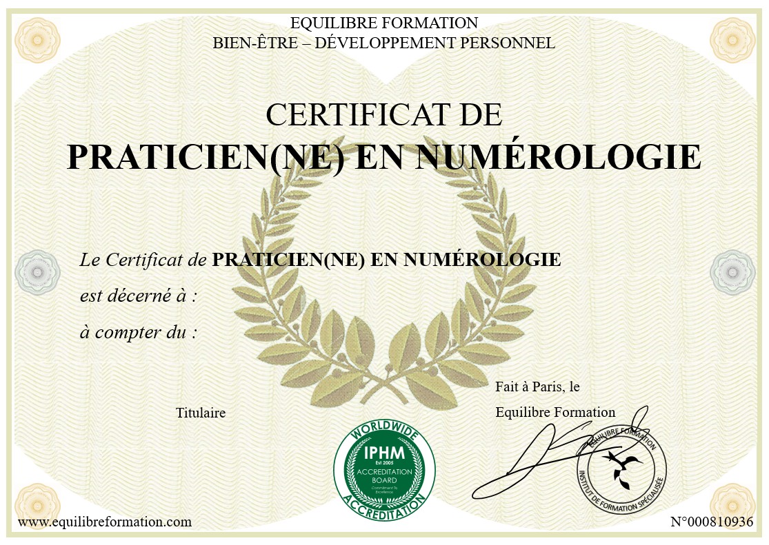 CERTIFICAT