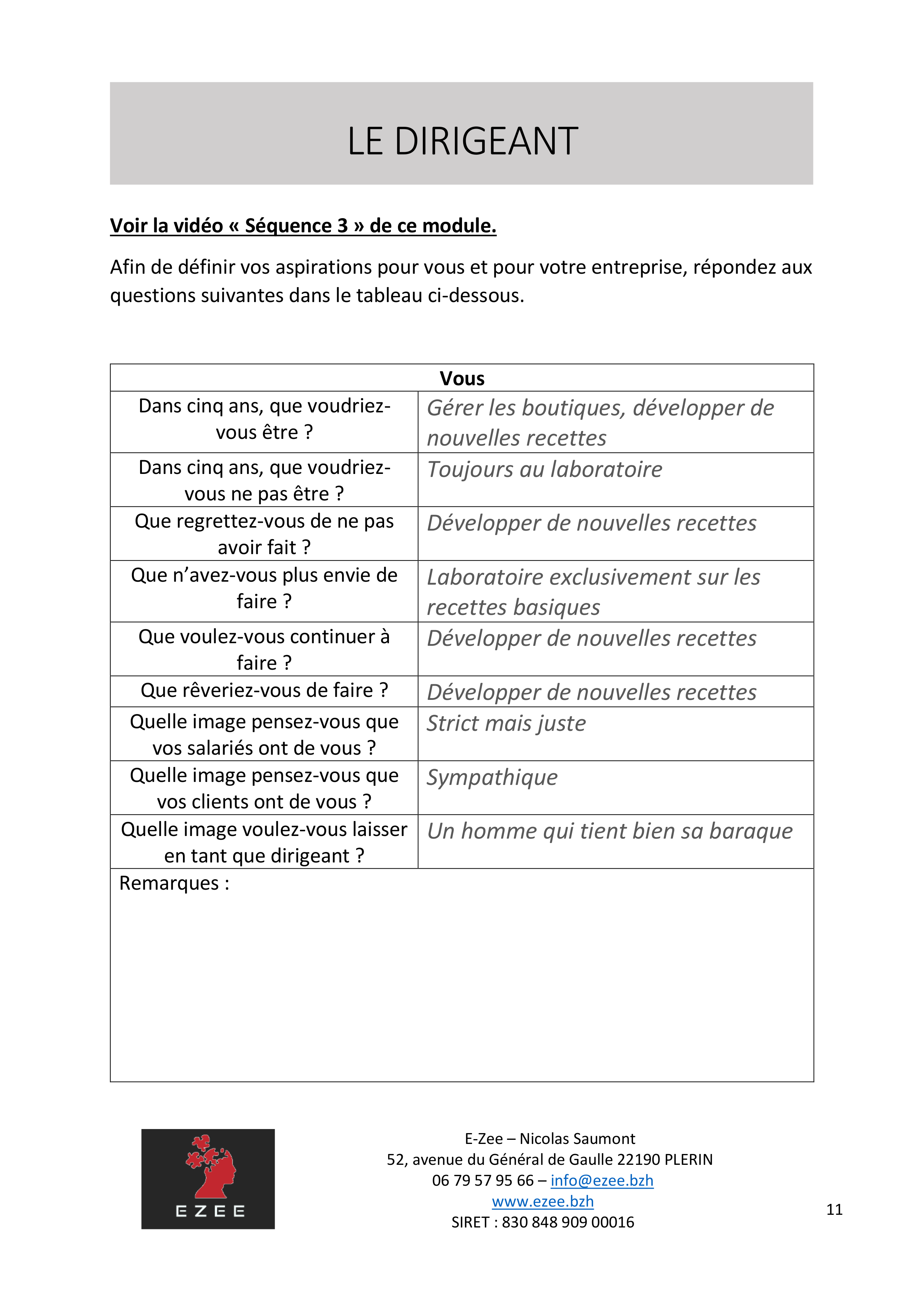Définition d'une problématique - Module 1 - Livret explicatif Définition d'une problématique - Module 1 - Livret explicatif