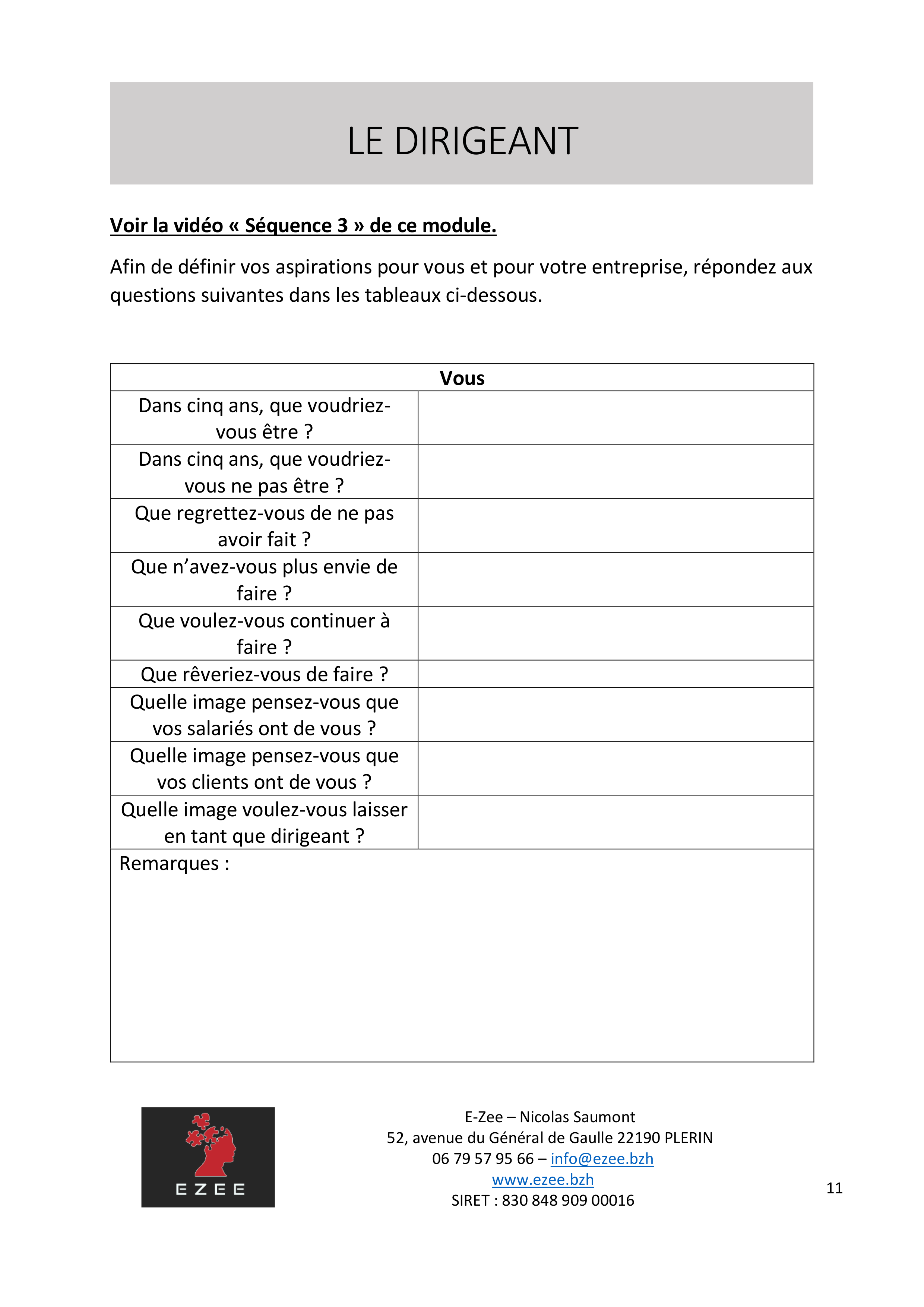 Définition d'une problématique - Module 1 - Livret explicatif Définition d'une problématique - Module 1 - Livret explicatif