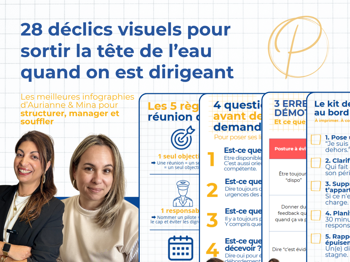 28 déclics visuels pour dirigeants d'entreprise - Ressource gratuite Potentiel Optimum