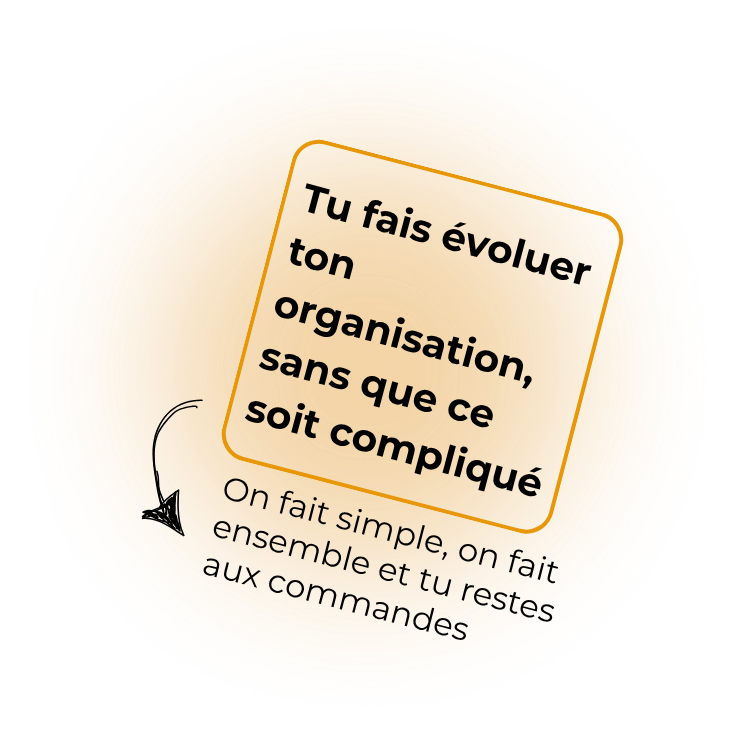 une organisation simple et efficace grâce à l'accompagnement BOOST
