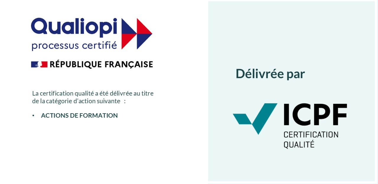 Certification Qualiopi délivrée par ICPF – Potentiel Optimum organisme de formation certifié en France