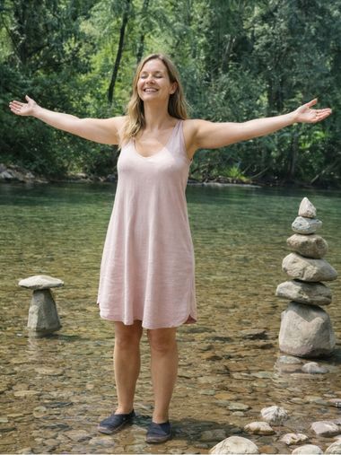 Elle a trouvé l'équilibre intérieur après avoir réservé une séance de constellation familiale en ligne