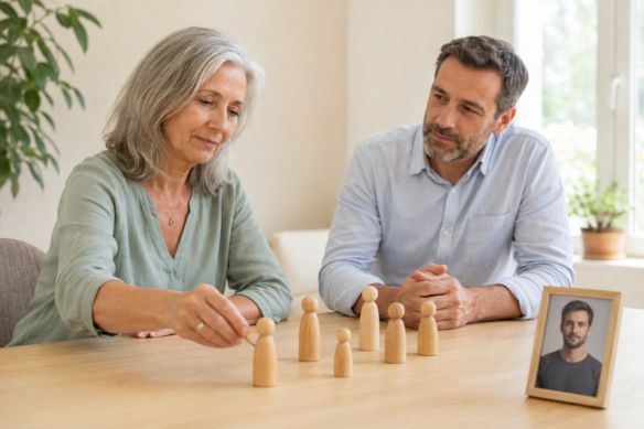 constellation familiale individuelle pour réparer une une rupture de lien entre parent et enfant