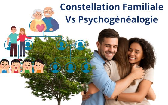 La constellation familiale ou la psychogénéalogie améliorent les relations familiales et amicale en découvrant ce qui ce passe dans l'arbre généalogique de chaque personne aux famille
