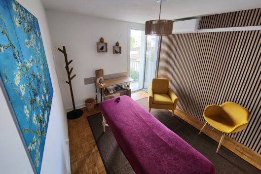 Salle du kinésiologue à l'espace minimes thérapie à Toulouse