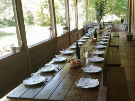 Lieux de repas pendant le stage sur le couple sacré