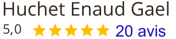 Avis Gael Huchet Enaud - 5 étoiles sur 20 avis