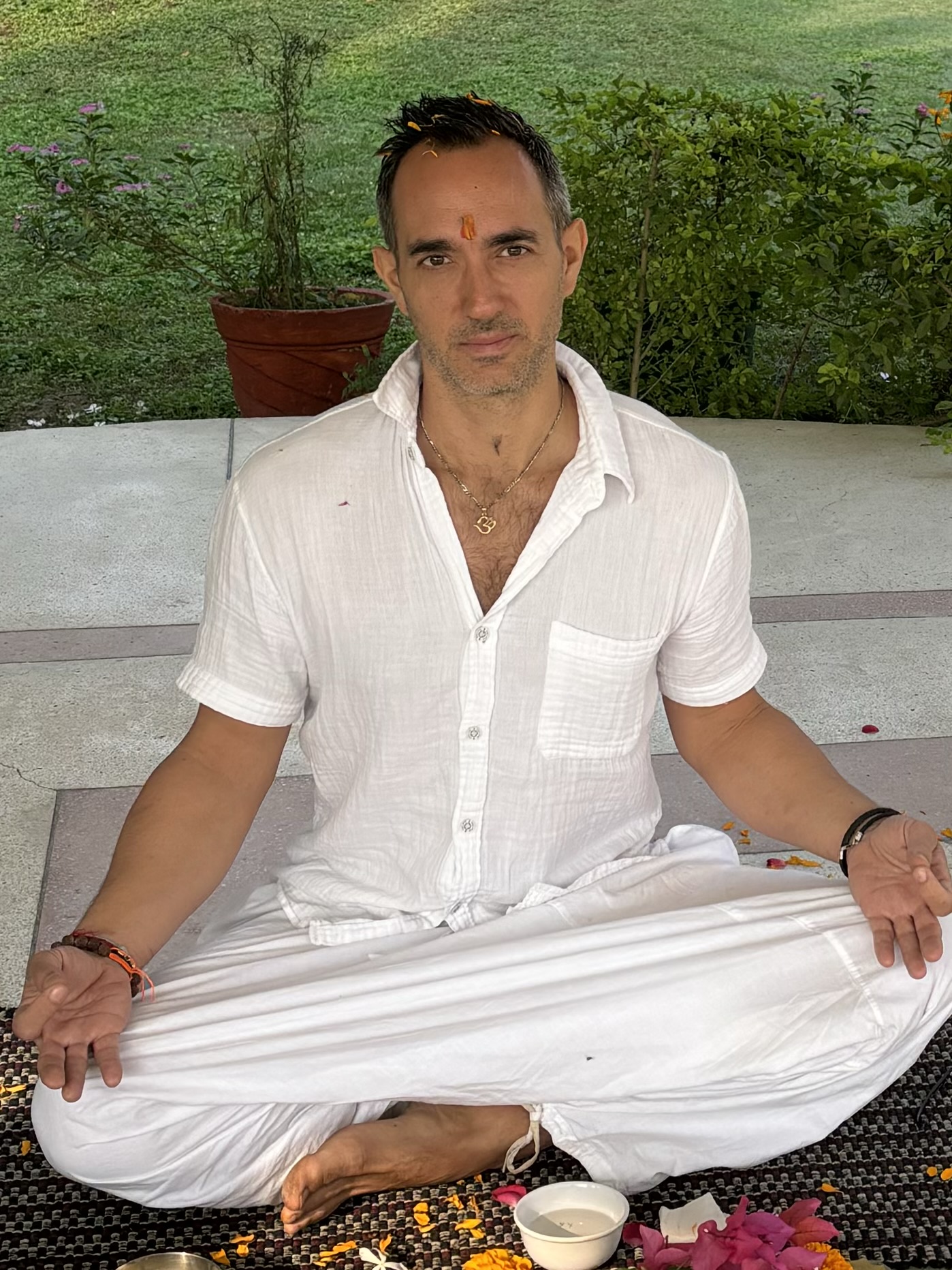 Grégory Tejaswi en Inde