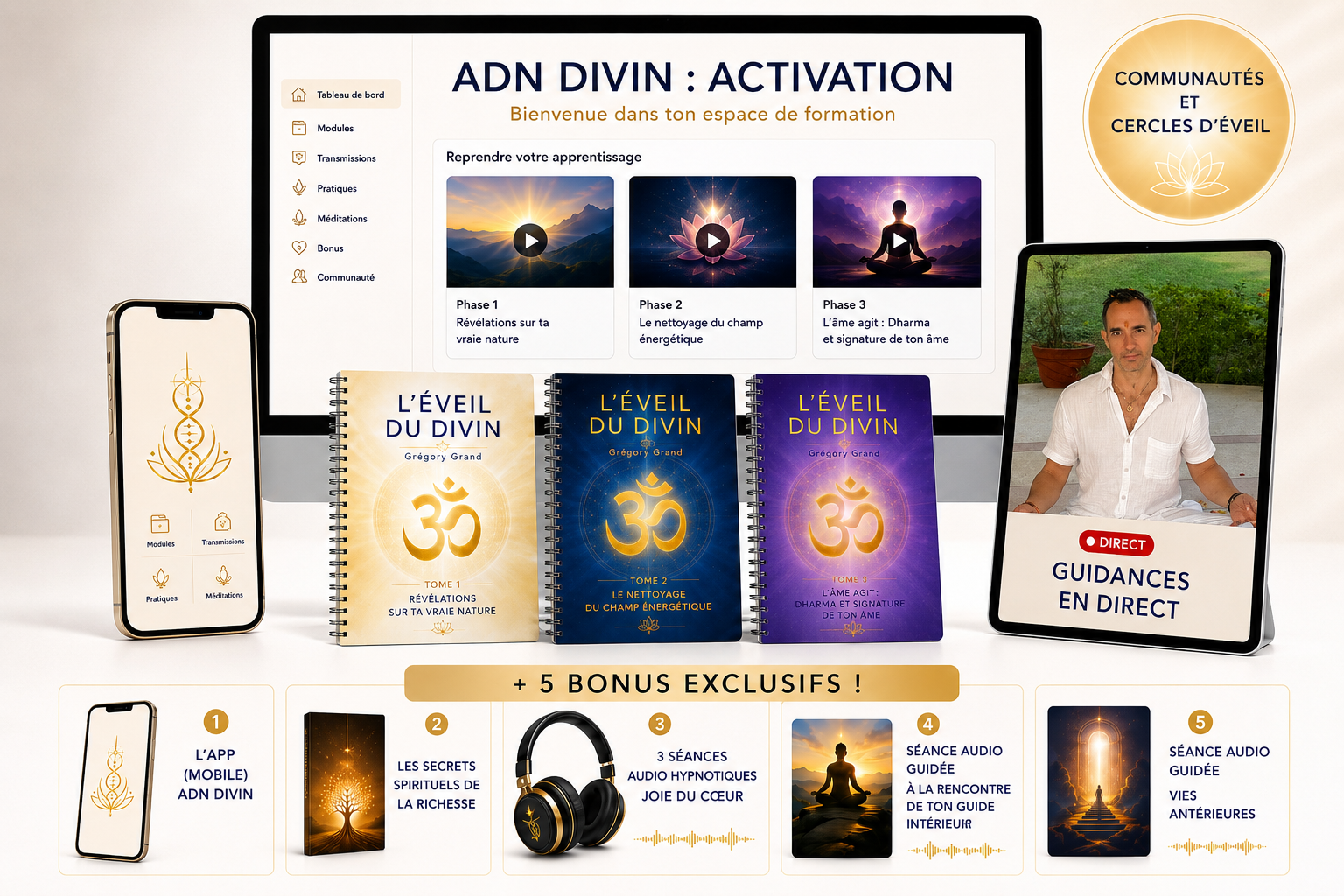ADN Divin Activation - contenu complet du parcours