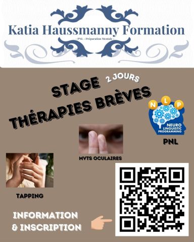 Stage Thérapies Brèves - Katia Haussmanny