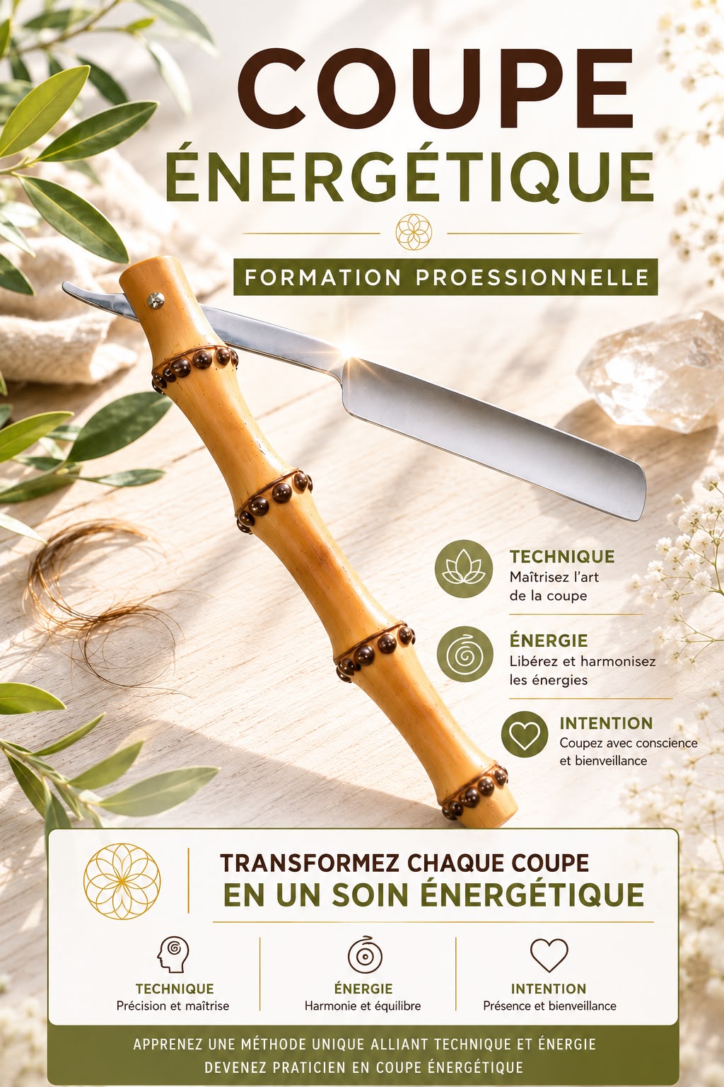 Formation Coupe Énergétique Émotionnelle pour coiffeurs