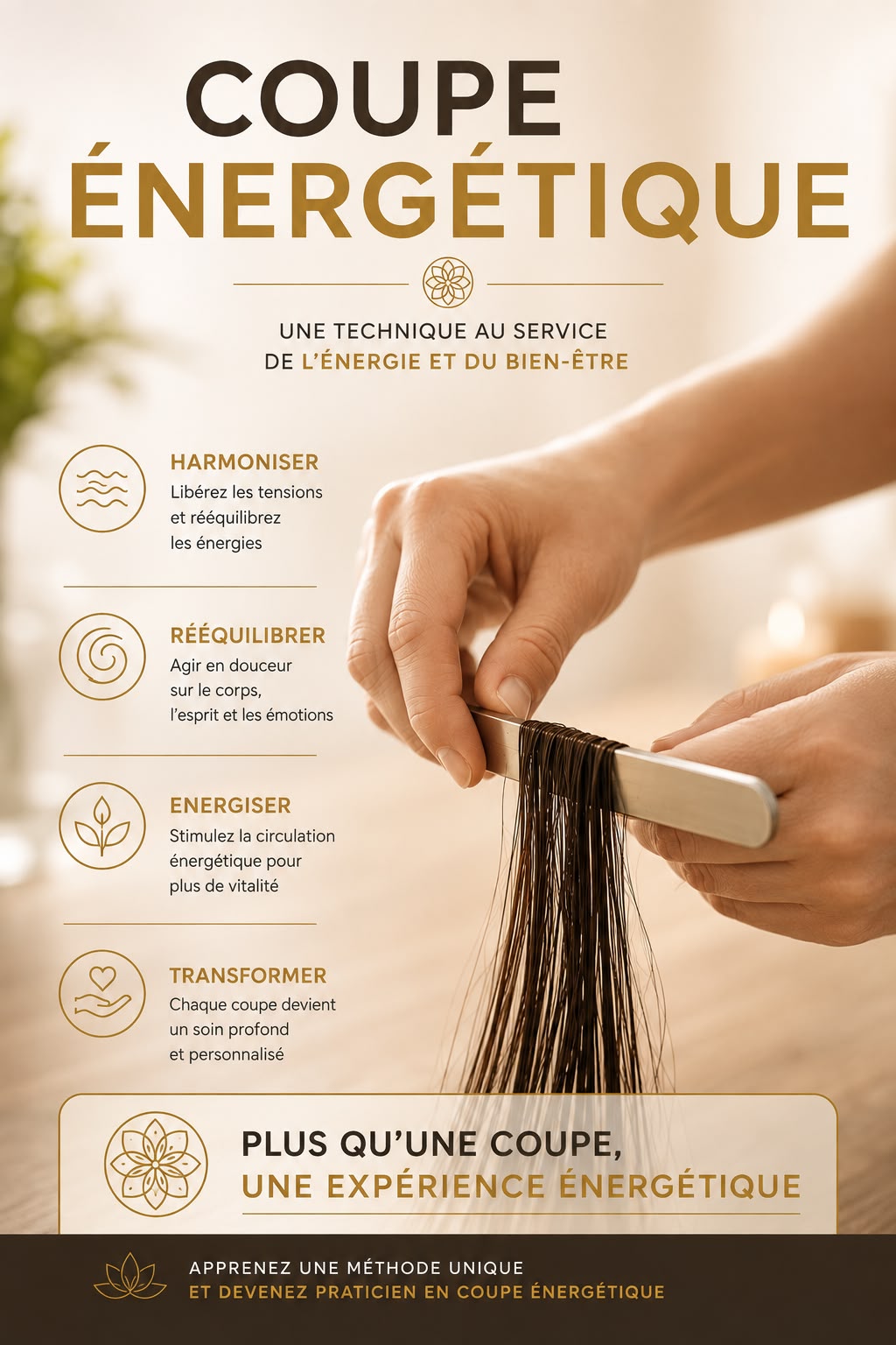 Formation coupe énergétique — technique, énergie et intention