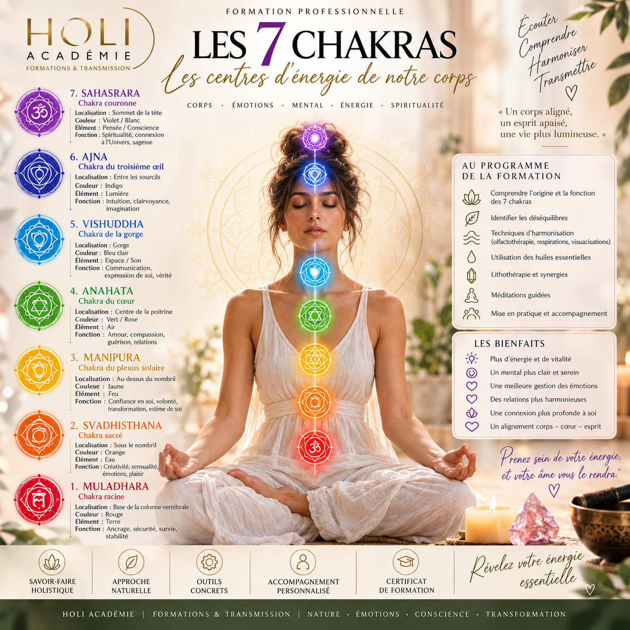 Formation 7 Chakras
