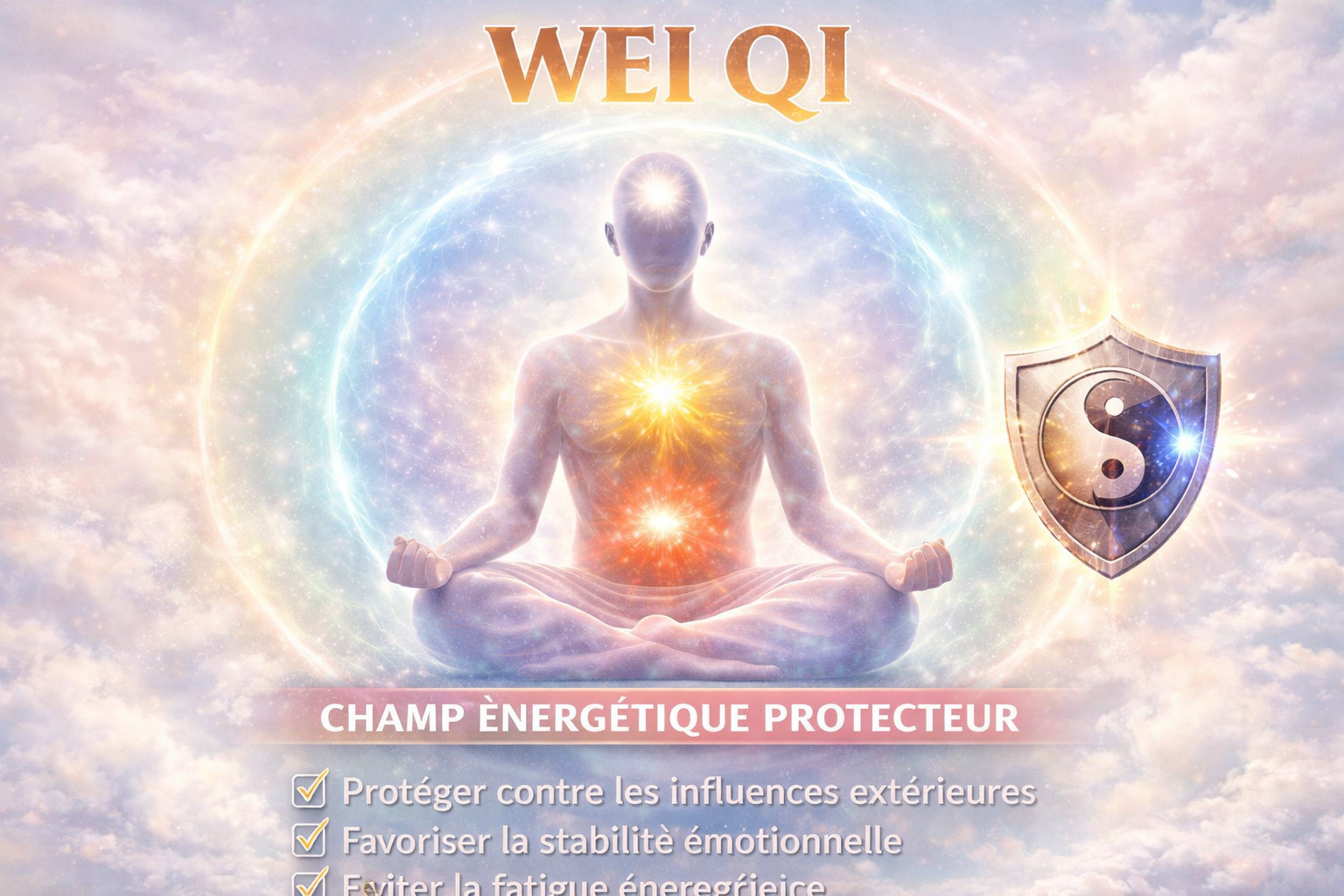 Dan tian et les 3 tresors taoistes