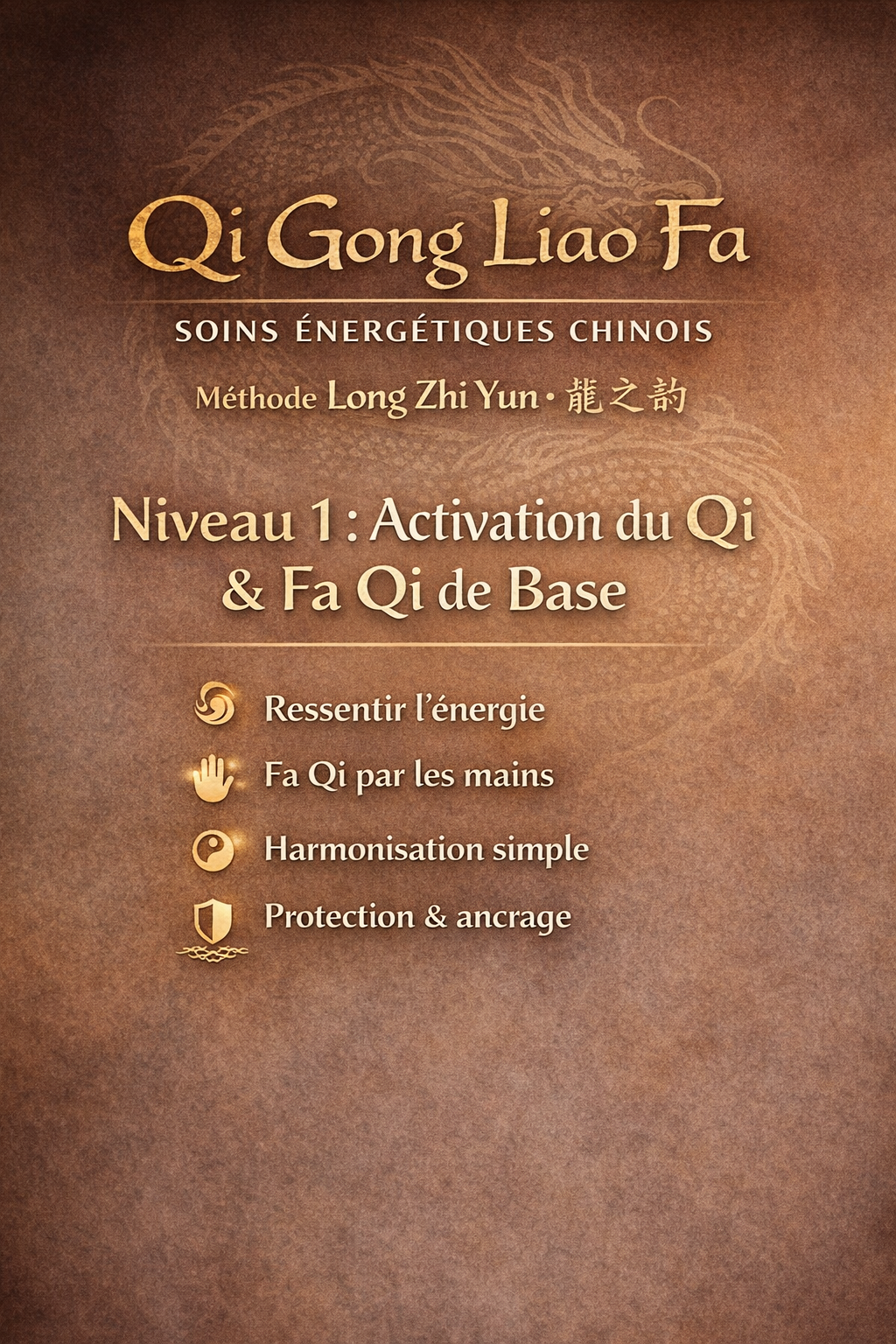 Formation Qi gong Liao FA
