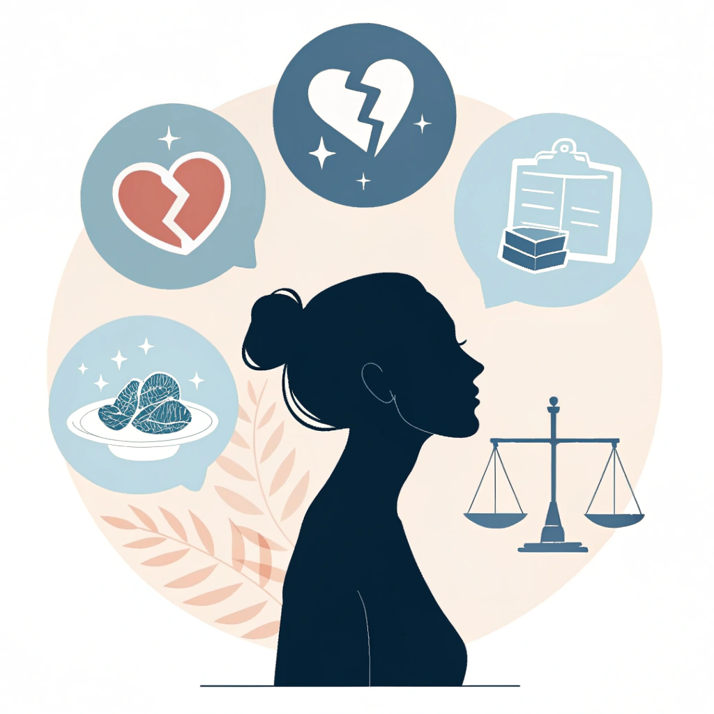 Illustration des défis émotionnels liés au surpoids