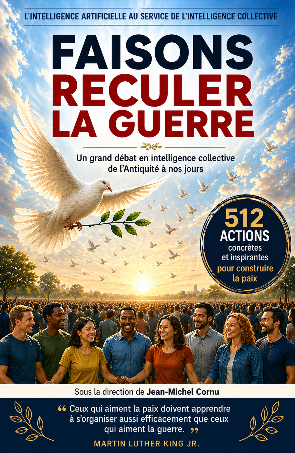couverture du livre "faisons reculer la guerre"