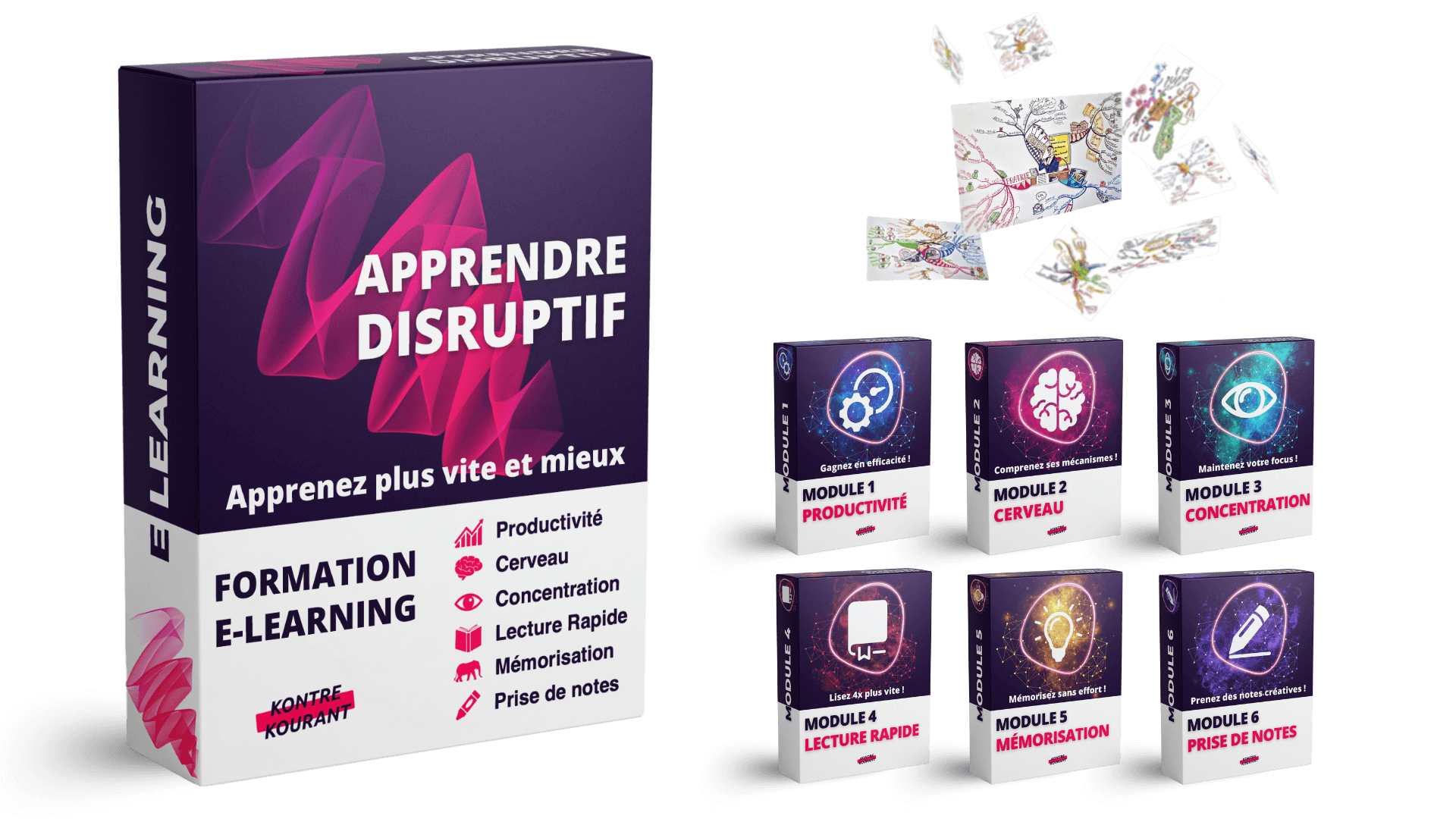 Masterclass gratuite Apprendre Disruptif - lecture rapide et mémorisation