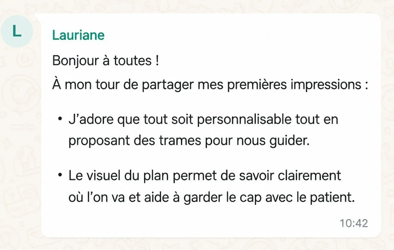 Retour de Lauriane