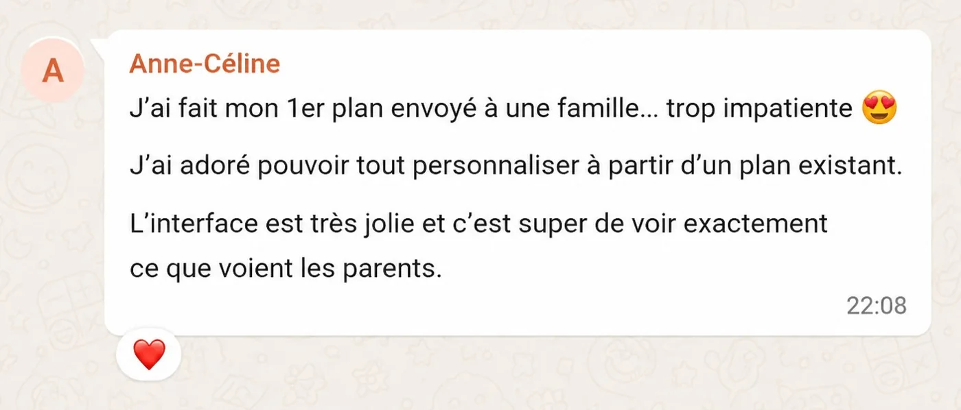 Retour d'Anne-Céline